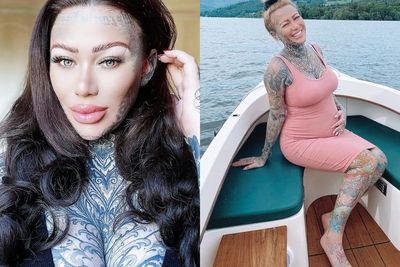 Tak Pernah Merasa Menyesal, Ibu Satu Anak Ini Bangga Memiliki Tato di Seluruh Tubuhnya