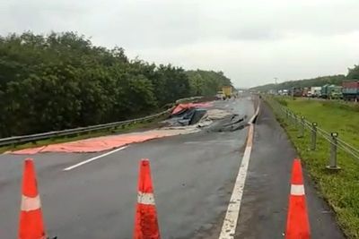 Korlantas Targetkan Perbaikan Tol Cipali yang Amblas Selesai 20 Hari