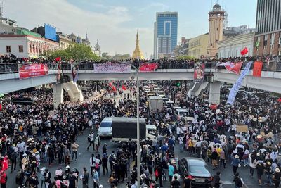 Militer Myanmar Batasi Pertemuan Publik Pasca Demo 3 Hari, AS: Kami Dukung Rakyat Myanmar