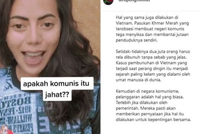Wanita Ini Sebut Negara Komunis Itu Baik, Netizen: Komunis Itu Tega Menyiksa & Membantai