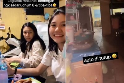 Ngakak, Pemilik Warung Ini Sembunyikan Pelanggannya di Kamar Saat Razia PPKM