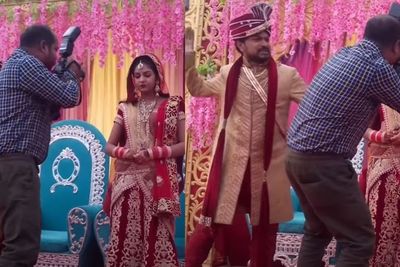 Cemburu Lihat Fotografer Motret Istrinya Terlalu Dekat, Pengantin Pria Tabok Fotografer