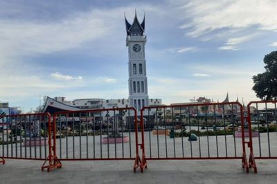 Libur Panjang Imlek, Kawasan Wisata Jam Gadang dan Lobang Jepang Bukittinggi Tutup