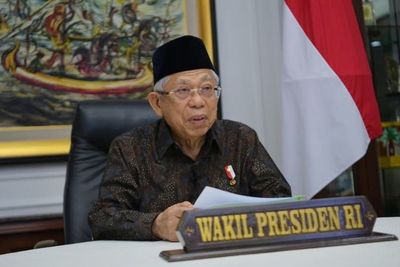 Wapres Ma ruf Amin: Berpikir Sempit Bikin Negara Mayoritas Muslim Jadi Miskin