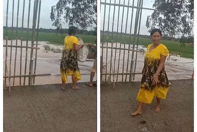 Viral Wanita Berdaster Buang Sampah di Sungai, Diperingatkan Warga Malah Cengar-Cengir