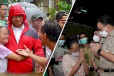 Anies Sempat Pamer Cipinang Melayu Bebas Banjir, Kini Malah Terendam Air 1 Meter