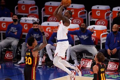 FOTO: Knicks Berikan Kekalahan Ketujuh Bagi Hawks 123-112