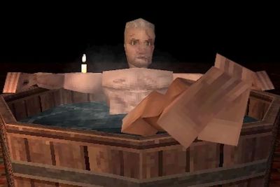 Seperti Ini Jika Scene Bathtub dari The Witcher 3 Hadir di PlayStation 1!