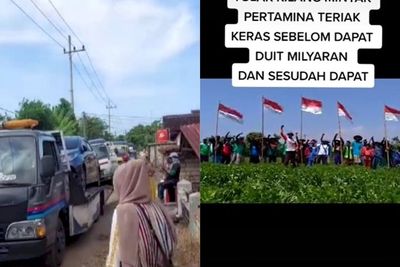 Beredar Video Petani Tuban Tolak Kilang Minyak, Netizen Perdebatkan Hal Ini