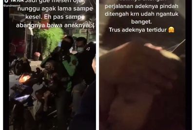 Awalnya Kesal Nunggu Ojol Kelamaan, Pria Ini Mendadak Luluh karena Melihat Hal Tak Terduga