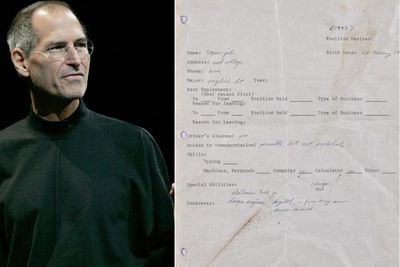 Surat Lamaran Kerja Steve Jobs Laku Rp2,4 Miliar Dalam Acara Lelang
