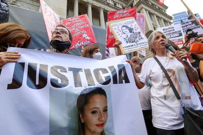 FOTO: Protes Menentang Kekerasan Terhadap Wanita di Buenos Aires