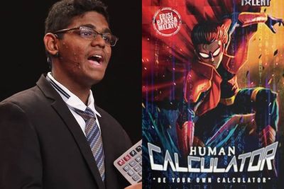 Sosok Yaashwin Sarawanan, Manusia Kalkulator yang Buat Karakter SuperHero di Komik