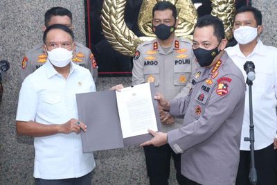 Polri Izinkan Kompetisi Sepak Bola di Tengah Pandemi Asal Prokes Dijalankan