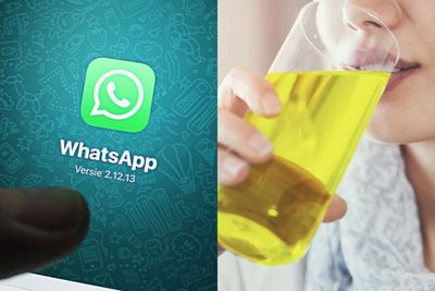 Wanita Minum Urine Sendiri Usai Dapat Video Terusan dari WhatsApp, Klaim Sembuhkan Corona