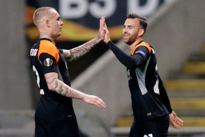 FOTO: Liga Europa, Braga Ditumbangkan Roma 0-2
