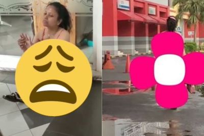 Heboh Wanita Cuma Pakai Celana Dalam dan Bra ke Mall, Diduga Stres karena Putus Cinta