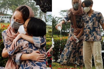 Ziarah Tepat di Momen 1 Tahun Meninggalnya Ashraf, BCL: Ini Bukan Tahun yang Mudah