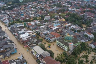 FOTO: Banjir di Pondok Gede Permai