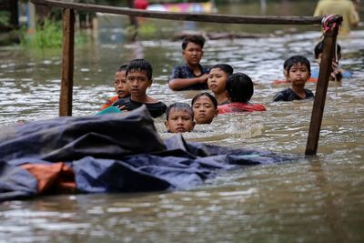 FOTO: Banjir di Kabupaten Tangerang
