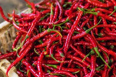 Alhamdulillah, Harga Cabai Merah Keriting di Pasar Tradisional Baturaja Perlahan Turun