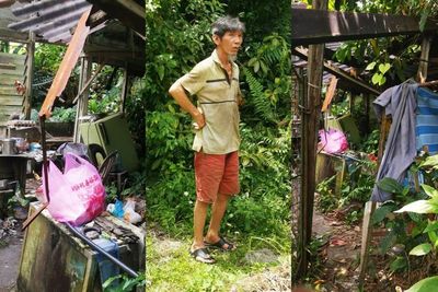Sedih! Pria Lansia Ini Tinggal di Antara Semak dan Tidur Bersama Ulat hingga Ular