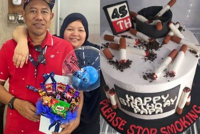 Ingin Beri Kejutan ke Suami dengan Kue Bentuk Rokok, Wanita Ini Malah Dapat Kejutan Duluan