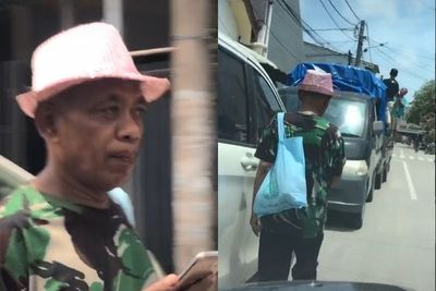 Lama Tak Muncul di Televisi, Beredar Penampakan Pria Mirip Pak Tarno Jalan Kaki Sendirian