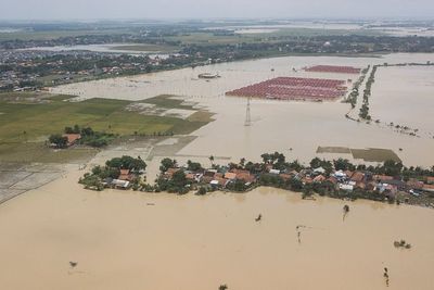 FOTO: Banjir di Kabupaten Bekasi