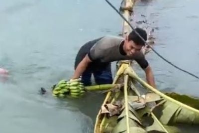 Momen Susi Pudjiastuti Temukan Pisang Lewat di Muara: Lumayan untuk Digoreng