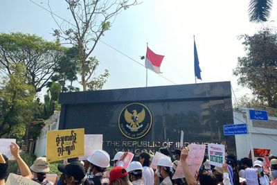 Indonesia Dituding Ikut Dukung Militer Myanmar, KBRI di Yangon Didemo