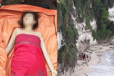 Geger Warga Temukan Mayat Wanita di Bawah Tebing Pantai Bingin, Penuh Luka Memar