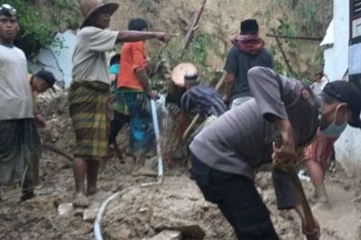 Tebing Longsor di Pamekasan, Tujuh Santri jadi Korban, Lima Orang Meninggal Dunia