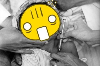 Viral Foto Lawas Bocah saat Divaksin Tahun 1941, Tatapan Matanya Jadi Sorotan