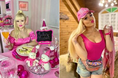 Tergila-gila dengan Warna Pink dan Ingin Hidup Seperti Barbie, Wanita Ini Habiskan Rp1,3 M