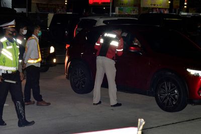FOTO: Operasi Mengantuk di Tol Terbanggi Besar Pematang Panggang Lampung