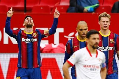 Messi Menangkan Barcelona di Markas Sevilla lewat Gol dan Assist
