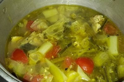 Makan Siang Paling Enak Makan Sayur Asem Ikan Patin