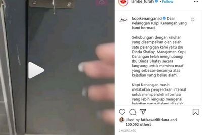 Lecehkan Pelanggan, Brand Kopi Kenangan Minta Maaf Lewat Kolom Komentar