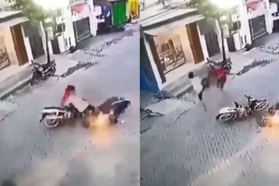 Usai Laga Kambing Antar Motor, Kedua Remaja Malah Saling Pukul dan Tendang di Tengah Jalan