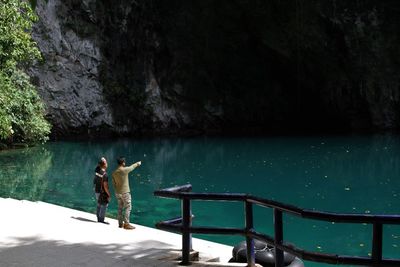 FOTO: Wisata Danau Biru Kolaka Utara di Sulawesi Tenggara