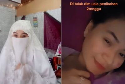 Viral Wanita Cantik Diceraikan Saat Lagi Hamil, Netizen Salfok: Kok Cadarnya Dibuka?