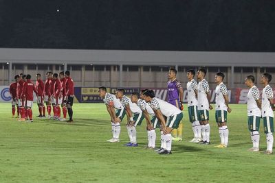 FOTO: Laga Uji Coba, Timnas U-23 vs Tira Persikabo