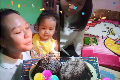Unik, Pria Ini Buat Kue Ulang Tahun Spesial Bisa Meledak, Istri Kaget Sampai Terjungkal