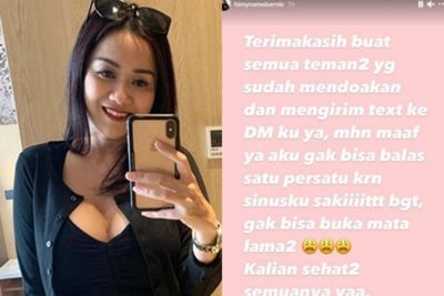 Dinyatakan Positif COVID-19, Tante Erni Tak Bisa Buka Matanya Lama-lama, Sinusnya Kumat