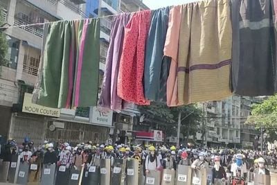 Tak Segan Bunuh Demonstran, Militer Myanmar Malah Takut Pakaian Dalam Perempuan