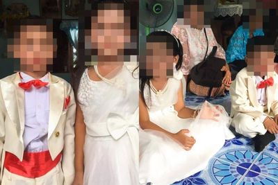 Anak Kembar Berusia 5 Tahun Ini Menikah, Orang Tua Percaya Mereka Pasangan di Masa Lampau