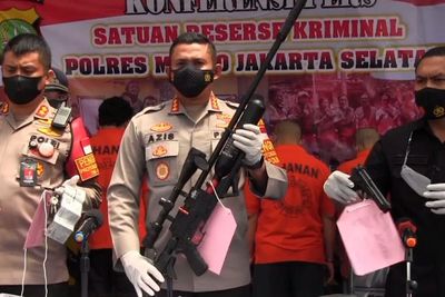 Merinding! Barbuk dari Tangan Penculik Pria di Tebet: 3 Senjata Api Termasuk Laras Panjang