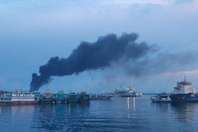 KSOP Sorong Pastikan Dampak dari Kebakaran KM Fajar Baru 8 tak Cemari Air Laut
