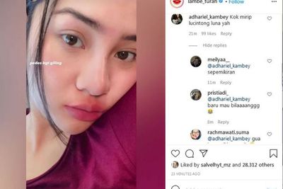Anya Geraldine Dibilang Mirip Lucinta Luna, Usai Unggah Video Habis Makan Mie